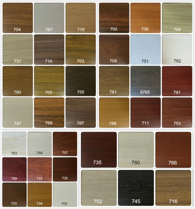 Metallfalsche Aluminiumdecke für Installations-Holz-/Bambusblick Halls