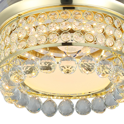 Deckenleuchte-Lumen 9W 100mm Durchmesser-LED stempelte Aluminium-Crystal Lampshade