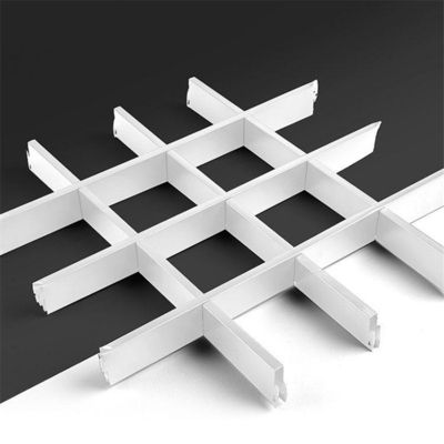 leichte Decken-Lösungs-offenes Zelldecken-Aluminiumsystem des Metall100x100