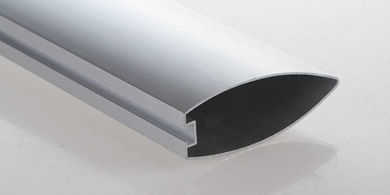 Verschob Aluminiumkugel geformtes Profil Pulver-Beschichtung des Leitblech-20Wx100H