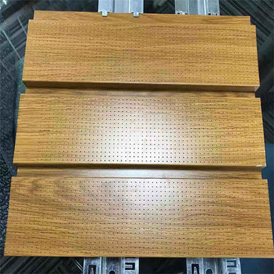 Aluminium-Metalldecke Aluminium-Lochblech G-Streifen-Deckenplatten