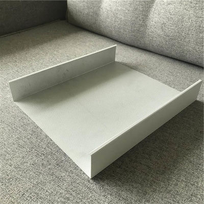 50x150 Aluminium-Metalldecke Ultra-Mikro-Perforation-U-Baffeldecke
