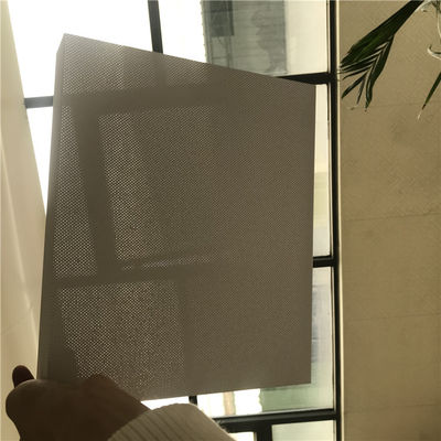 50x150 Aluminium-Metalldecke Ultra-Mikro-Perforation-U-Baffeldecke