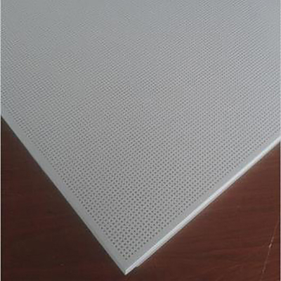 Perforierte Aluminiumdeckenverkleidungen 500x500mm PET Beschichtung