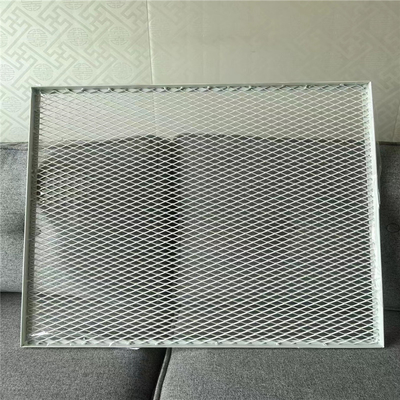 595x595mm legen Aluminiummetalldecke auf Schirm Mesh Panel
