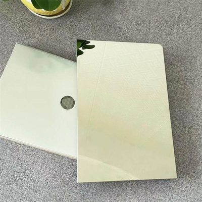 0.8mm Spiegel-Aluminiumbienenwaben-Platte für Decken-Wand-Dekoration
