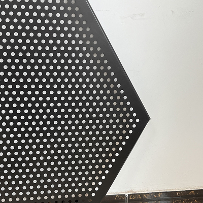 Aluminium-Sechskant-Clip in der Decke, Dicke 0,8 mm, 404 x 404 x 404 x 404 x 404 x 404 mm