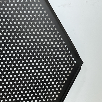 Aluminium-Sechskant-Clip in der Decke, Dicke 0,8 mm, 404 x 404 x 404 x 404 x 404 x 404 mm