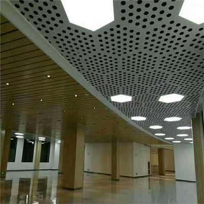 Aluminium sechseckig Clip-in der Decke für Convention Center -Wand-Dekoration