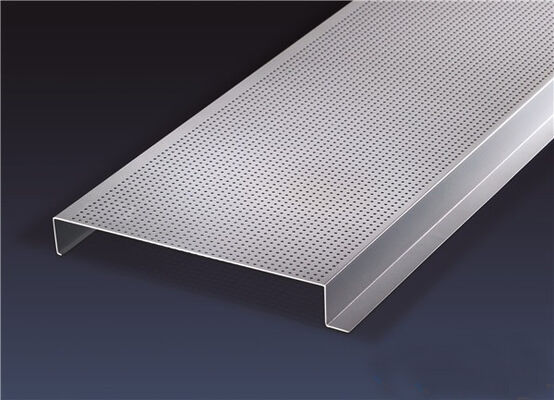 Moderne Aluminium-Metalldecke H Streifendecke