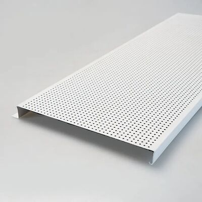 Moderne Aluminium-Metalldecke H Streifendecke