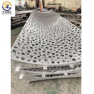 Customizable Aluminum Tile For Modern Building Aluminum Ceiling Strips ISO9000