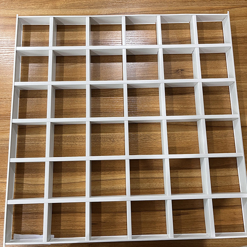 Aluminium-595x595mm Rasterdecke-Fliesen für Einkaufszentrum kundengebundene Größe