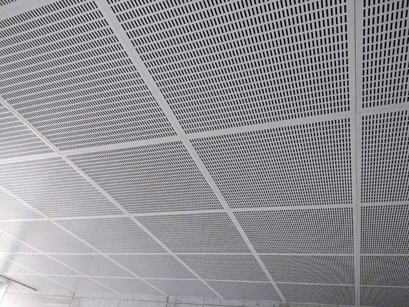 Perforierte falsche Decken-Aluminiumplatten