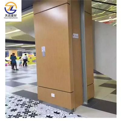 Wasserdichte Aluminium-Wandwürfel OEM Aluminium-Verbundplatten Holzveredelung